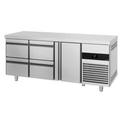 طاولة مبردة PREMIUM - 1865x700mm - 474 لتر - مع 1 باب - مع 4 درج