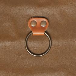 (6 Stuks) KARLOWSKY | Schort met Leren Voorbinder - Caramel