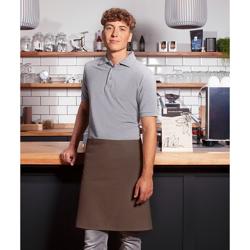 (6 pieces) KARLOWSKY | Basic Bistro Waist Apron – 700 x 550 mm - Light Brown