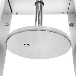 Elektrischer Wurstfüller & Churromaschine - 10 Liter - 90 Watt - Edelstahl - inkl. 4 Wurstfüller- & 3 Churro-Aufsätze