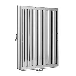 Lamellenfilter RVS - 400x500mm - Type A