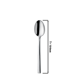 Colher de sobremesa Giancarlo - 16,4 cm - Conjunto de 12 unidades