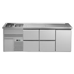 Biertoog Premium PLUS - 2500x700mm - 1 deur & 4 laden