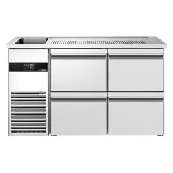 منضدة البار PREMIUM - 1550x700mm - 4 أدراج