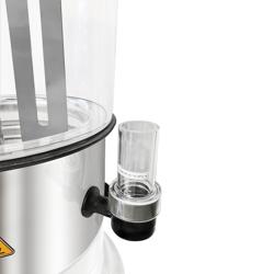 Chokladdispenser/Salep - 9 liter - Svart silver