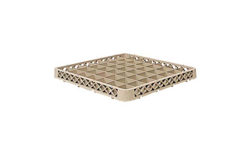 Rehausse de casier - pour casier à verres - 500x500mm - 49 compartiments - compatible Tr09.0