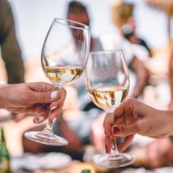 Chłodziarka na wino ze stali nierdzewnej - 2 strefy temperatury - 200L - maks. 73 butelek