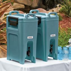 CAMBRO | ULTRA CAMTAINERS® - Contenitore per bevande isotermico - 19,9 Litri - Blu Ardesia