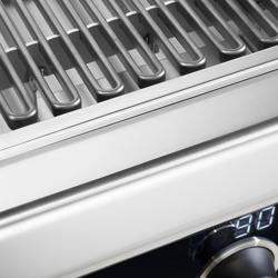 Gril électrique professionnel SÉRIE PAOLO 900 - 5,4kW - à poser - P900mm - commande numérique Bflex - Scotch-Brite satiné