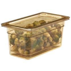 (6 stuks) CAMBRO | H-PAN™ - Hittebestendige GN platte deksels 1/3 - Barnsteen