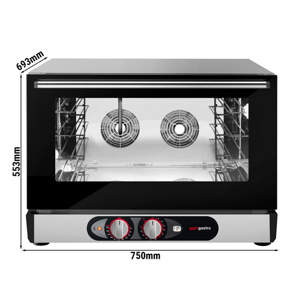 Horno de aire caliente KOMPAKT - Manual - 4x GN 1/1 o EN 60x40