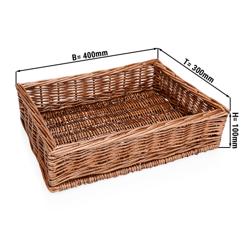 Willow Bread Basket - 30.2x40.2cm