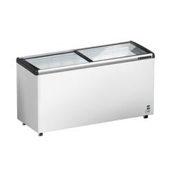 LIEBHERR | Vrieskist - 355 liter - glazen schuifdeksel - Wit