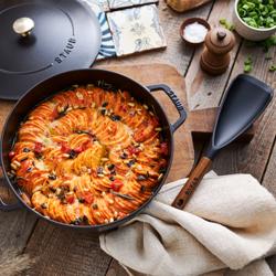 STAUB | ملعقة متعددة الأستخدامات - 300 مم - سيليكون - أسود