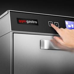 Lavastoviglie professionale a doppia parete sottobanco - Touch - 3,55kW - con dosatori detergente e brillantante + pompa di scarico