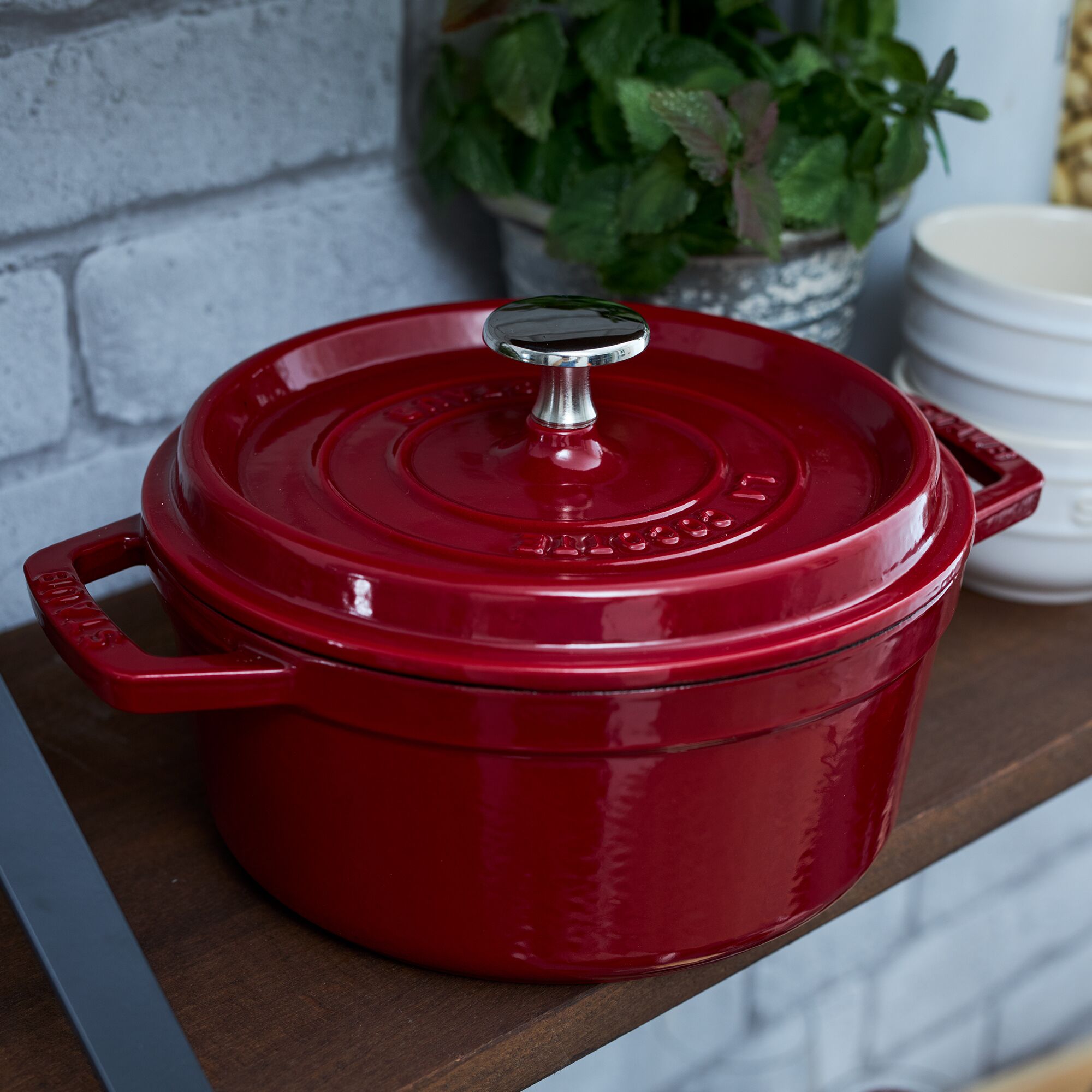STAUB | LA COCOTTE - Cocotte - Ø 260mm - Fontă - Bordeaux | GGM Gastro