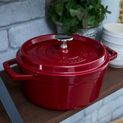 STAUB | LA COCOTTE - Kookpot - Ø 200mm - Gietijzer - Bordeaux