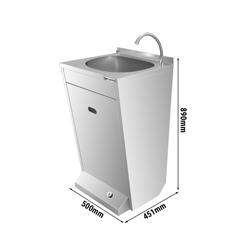 Lavoar manual cu dozator de sapun