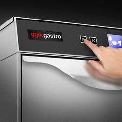 Lavastoviglie professionale sottobanco - Elettronica - 6,0kW - con dosatori detergente e brillantante + pompa di scarico