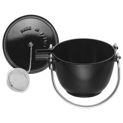 STAUB | SPECIALITIES - Theepot - 1,1 liter - Gietijzer - Zwart