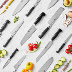 ZWILLING | VIER STERNE - Lardeer & Garneermes - Lemmet: 100mm