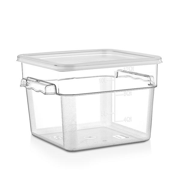 Voedseldoos - incl. deksel - Kunststof - hoogte: 200mm - 5,7 liter