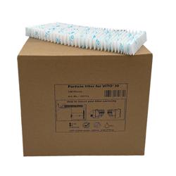 (100 pz) Filtro particellare per olio per friggitrice | Sistema di filtraggio dell’olio (mobile) - modello PFFOFTV30 - biodegradabile | riutilizzabile | per alimenti - compatibile con FOFTV30