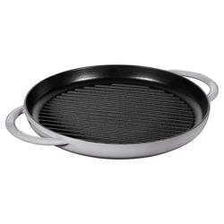STAUB | GRILL PANS - Pure Grill - Ø 300mm - Gietijzer - Grafietgrijs