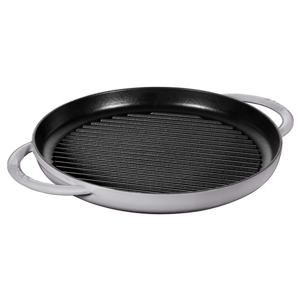 STAUB | GRILL PANS - Pure Grill - Ø 300mm - Gietijzer - Grafietgrijs