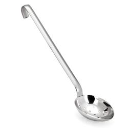 (4 pz) Mestolo forato da servizio - Lunghezza: 270mm - acciaio inox