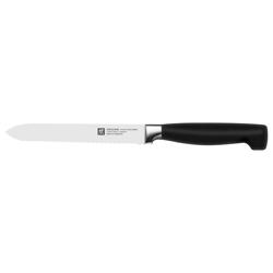 ZWILLING | VIER STERNE SharpBlock - Bloc de couteaux auto-aiguisant - 7 pièces - Marron
