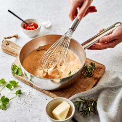 DEMEYERE | APOLLO 7 - Padella sauté -conica - Ø 220mm - Acciaio inox