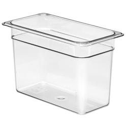 (6 sztuk) CAMBRO | Camview® - pojemnik GN z kopolimeru 1/2 - przezroczysty - wysokość: 200 mm - nie zawiera BPA