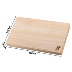 MIYABI | Planche à découper - Bois Hinoki - 400x250 mm