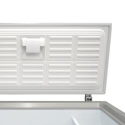 Congélateur coffre - 1800 mm - 534 litres - couvercle en inox - incl. cloison de séparation