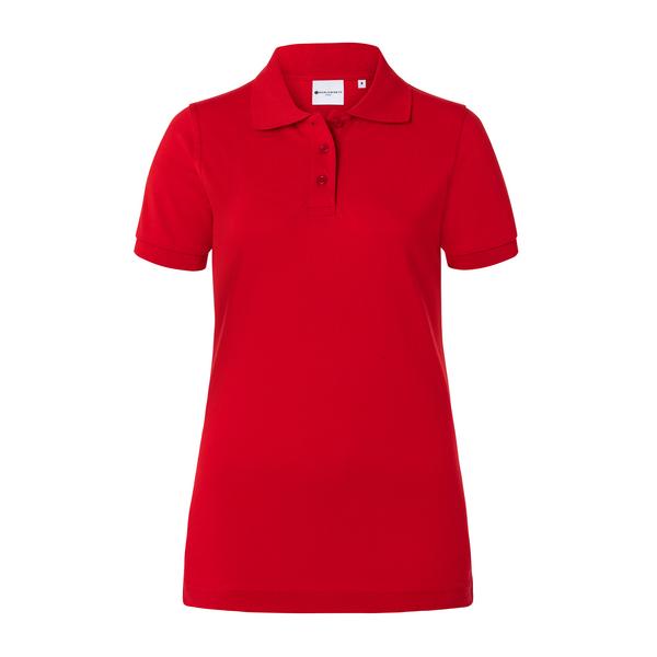 KARLOWSKY | Dames Werkkleding Poloshirt Basic - Rood - maat: 3XL