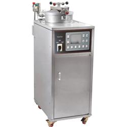 Drukfriteuse - 33 liter - 4 kW - digitale bediening - met oliefiltersysteem