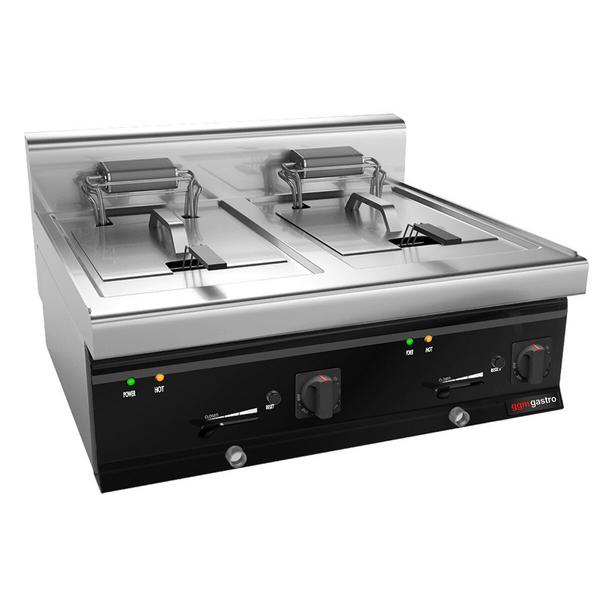 Fritadeira elétrica dupla - 10+10L - 16,0kW