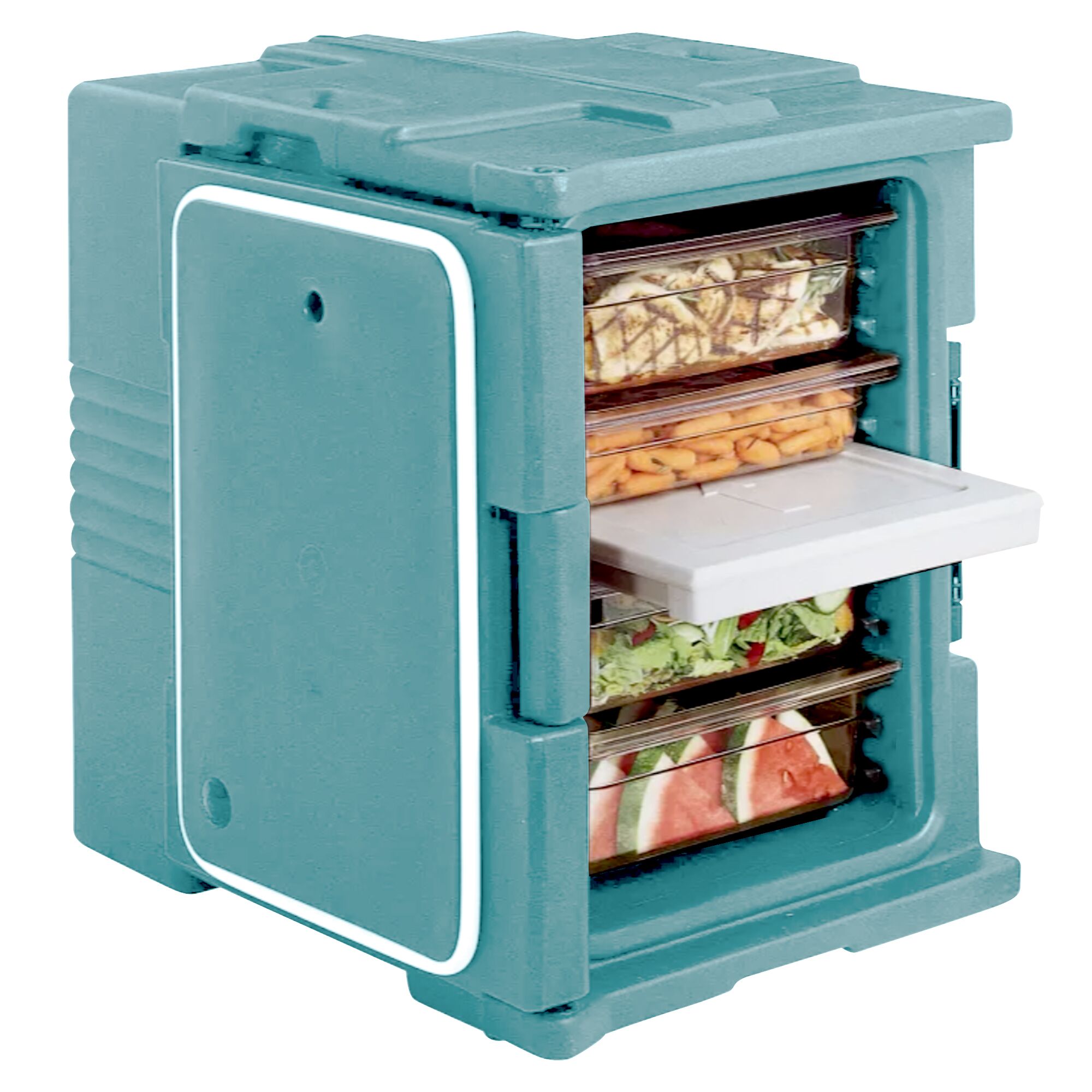 CAMBRO | ULTRA PAN CARRIER® - Conteneur thermique 57 litres - Pour 4 bacs GN 1/1 - Bleu ardoise