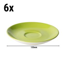 (6 pz) BART COLOUR CAFE - Piattino da caffè - Ø 135mm - Lime
