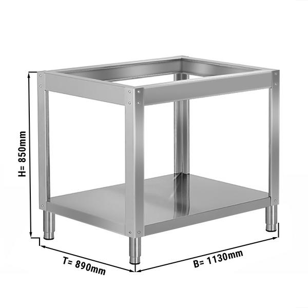 Postolje - 1130x890x850 mm - nehrđajući čelik - kompatibilno s GEP4#GEP4