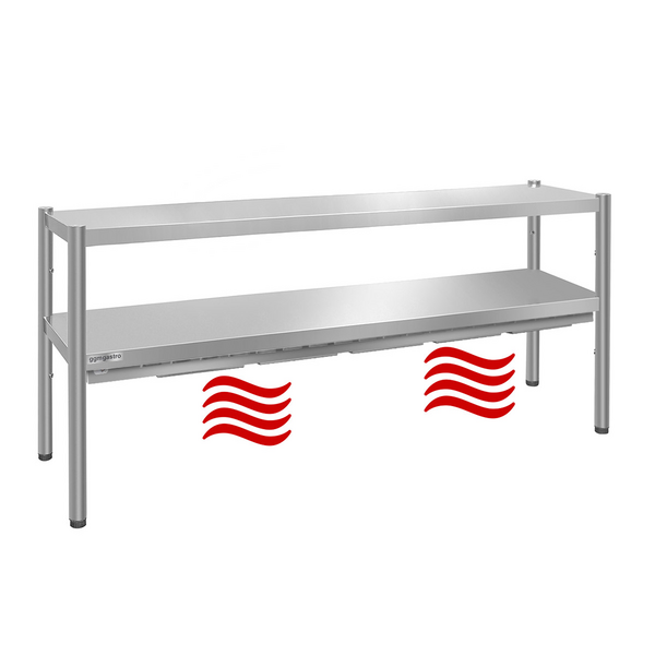 Mostek cieplny PREMIUM - 2000x370mm - z 2 piętrami - wysokość: 725mm