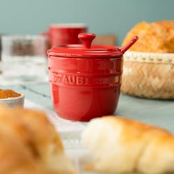 STAUB | CERAMIQUE - Zuccheriera - Ø 90mm - Ceramica - Rosso ciliegia