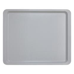 (12 szt.) CAMBRO | Poliestrowa taca Lite - GN 1/2 - spłaszczone krawędzie - jasnoszara	
