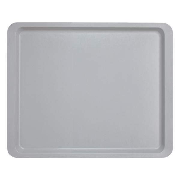 (12 stuks) CAMBRO | Polyester Lite dienblad - GN 1/2 - afgeplatte randen - Lichtgrijs