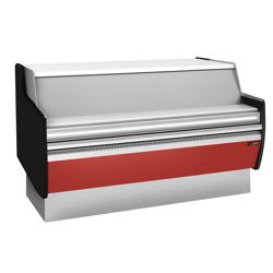 Pokladní stůl - 1 622 x 953 x 920 mm - Přední panel červená