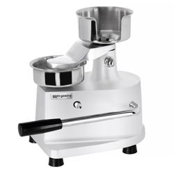 Ручна машина для приготування гамбургерів -  Ø 100 мм - Срібляста