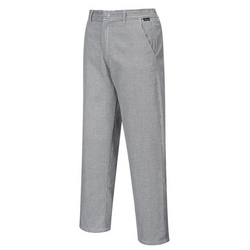 Unisex kockbyxor - svart/vit - storlek: M
