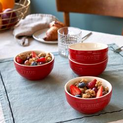 STAUB| Ceramic Bowl – Cherry Red - Ø 120 mm - Antique Glaze