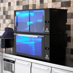 ELECTROLUX PROFESSIONAL | Commercial SafeBox Hot Holding Cabinet – Sliding Doors - UV‑C - 60–85 °C